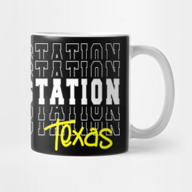 College Station city Texas College Station TX by TeeLogic